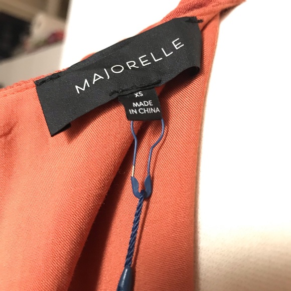 NWT Majorelle Revolve Evelyn Dress Terracotta XS - Picture 8 of 8